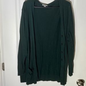 Hunter Green Old Navy Cardigan